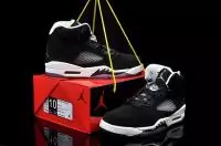 2019U jordan 5 air hommes concepteur exquise pas cher occasionnel blanc noir